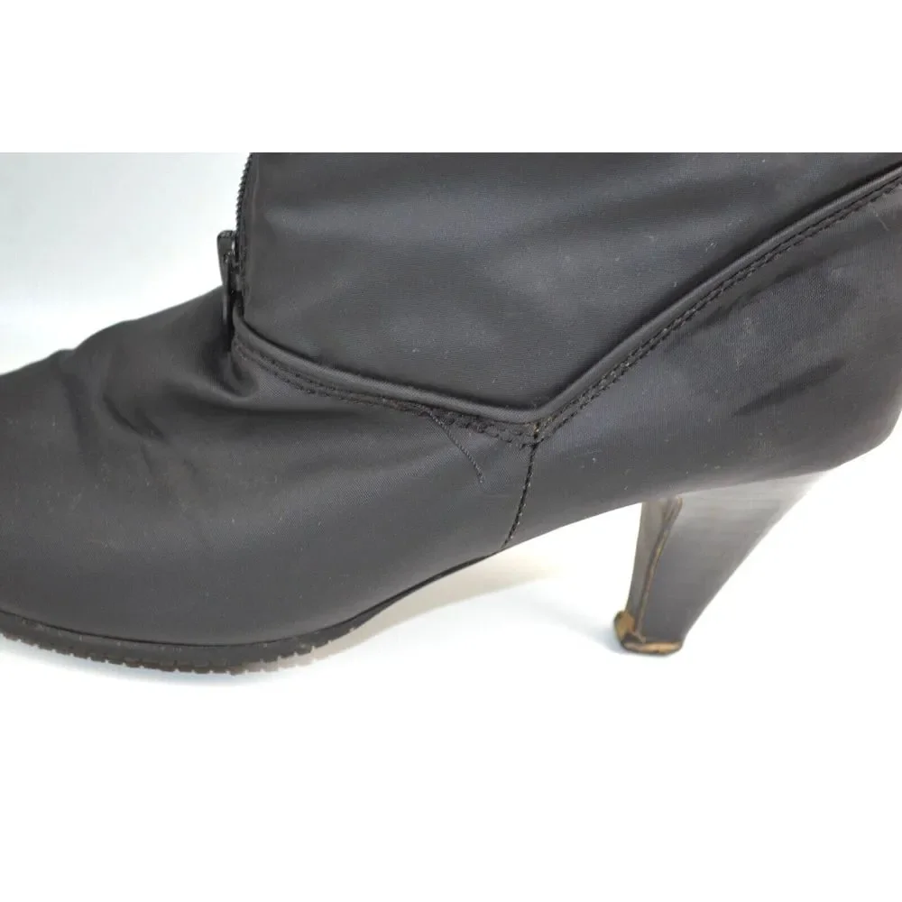 Danelle Snow Boots Womens 9 M Yukon Water Repellant‎ Blue Fur Lined Heeled